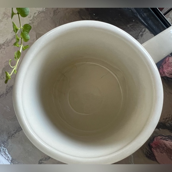 Stars & Stripes by Hartstone Pottery Stoneware Coffee Cup Mug Patriotic Initials - Picture 5 of 6